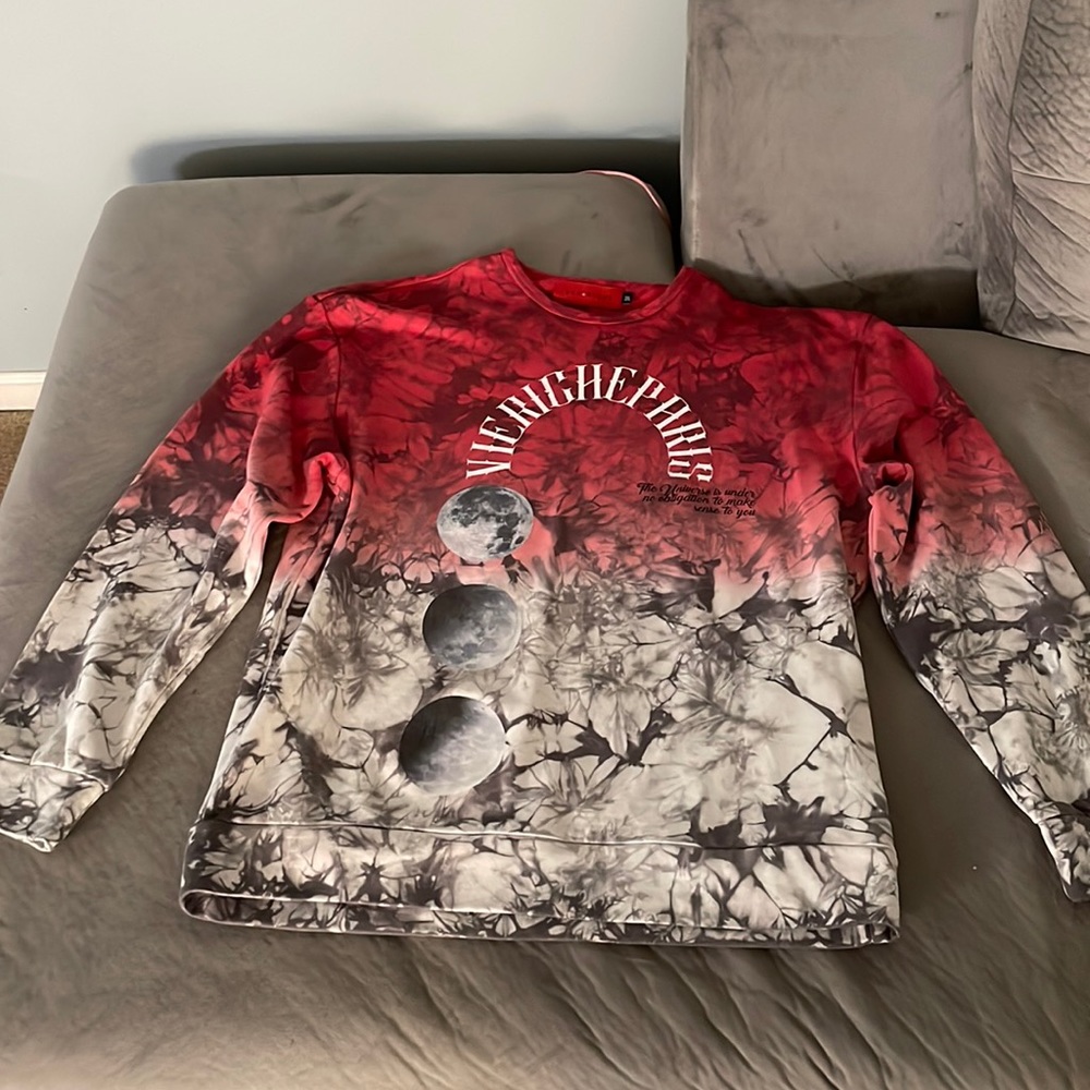 Red White Gray | Vie + Riche Sweatshirt | 2XL